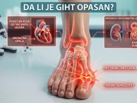 da li je giht opasan, komplikacije gihta