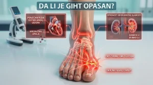 da li je giht opasan, komplikacije gihta