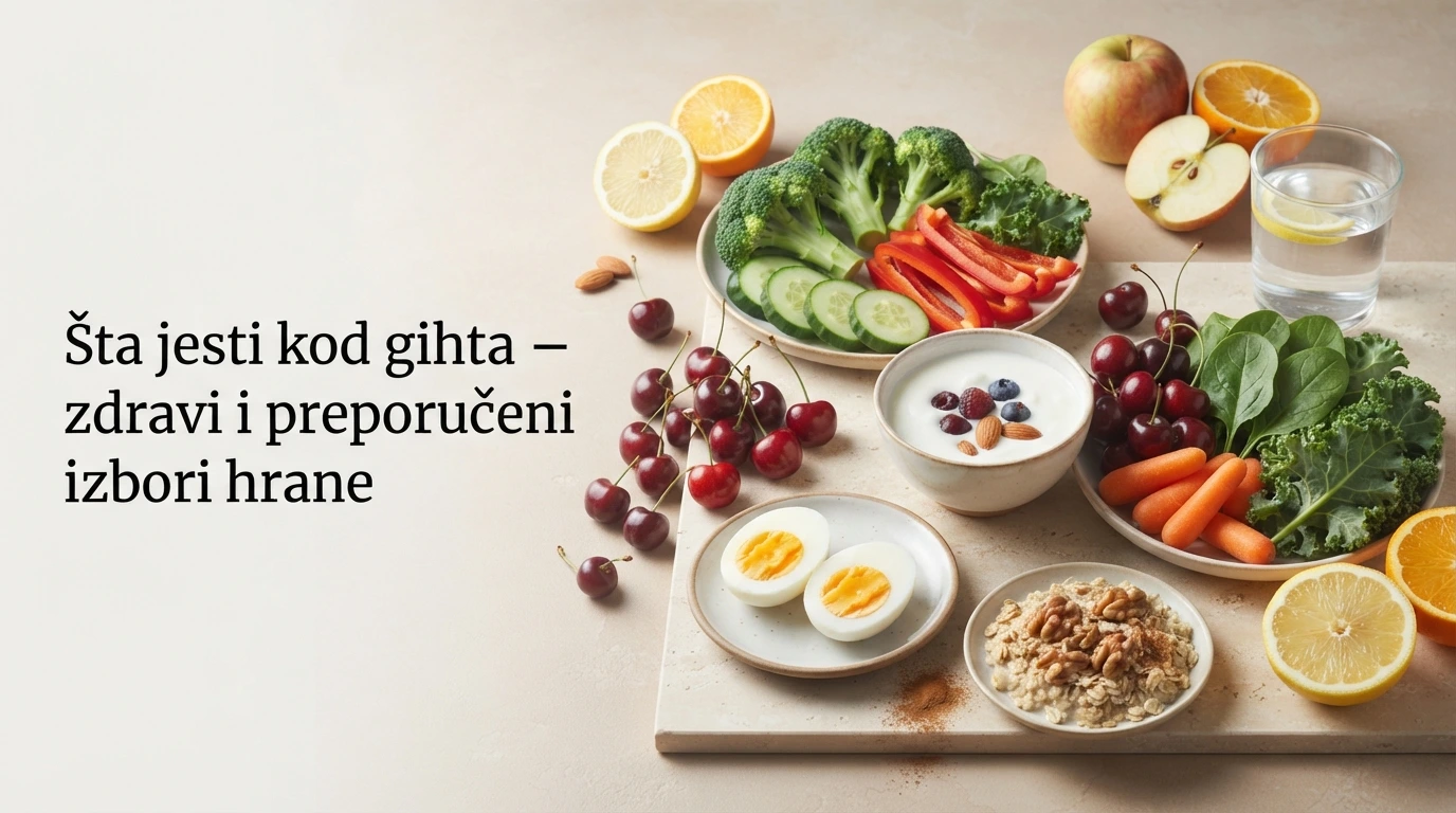 sta jesti kod gihta lista dozvoljenih namirnica